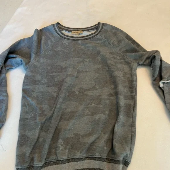 Democracy light gray camouflage sweatshirt - Picture 3 of 8